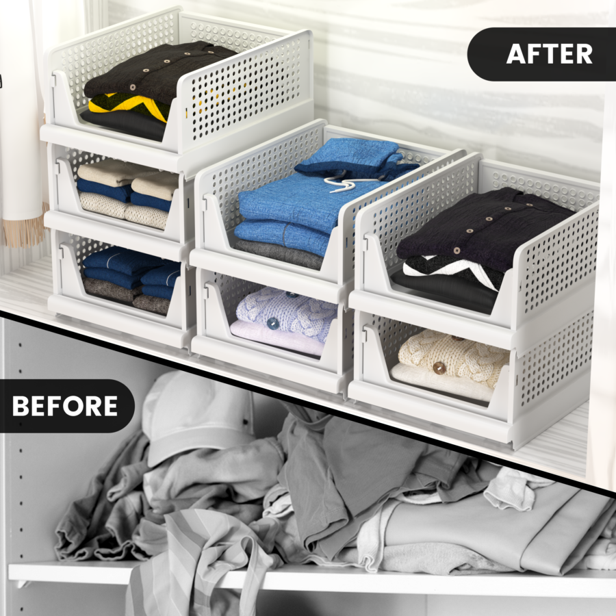 10 Pack Wardrobe Organiser - Image 6